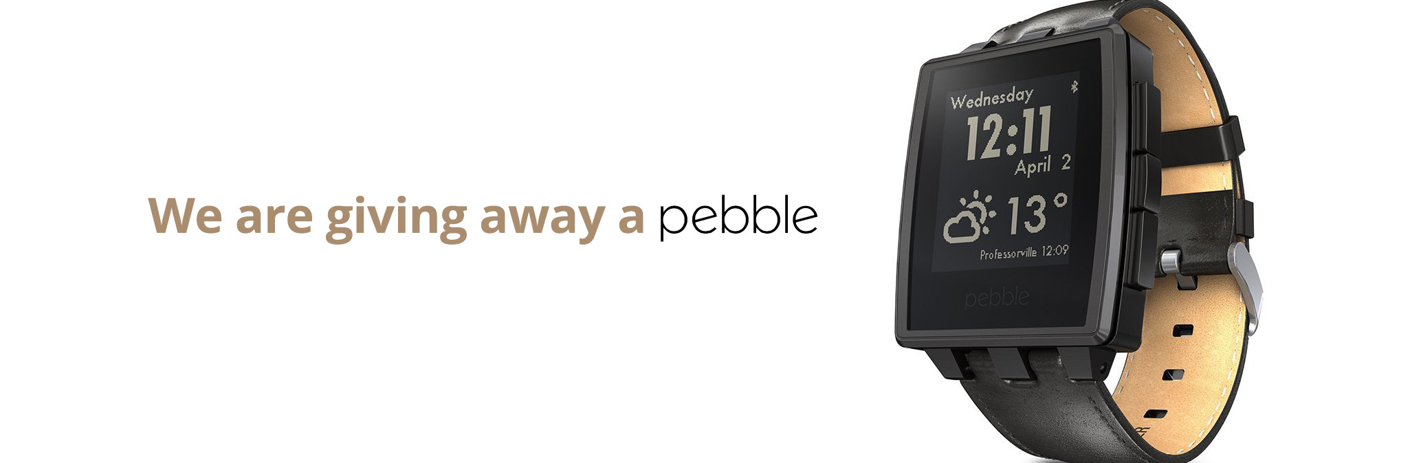Pebble watch